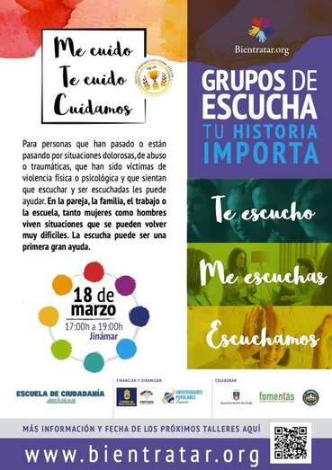 Está dirigida a personas que se han sentido víctimas de violencia física o psicológica / TA